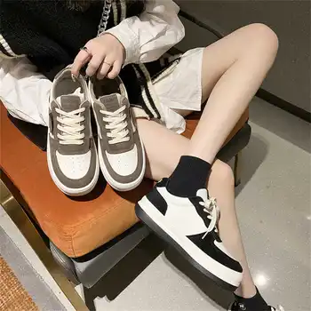 тонкий каблук высокая платформа ретро кроссовки прозрачная обувь женский теннис женский бренд спорт идея функциональная из китая sheos YDX2