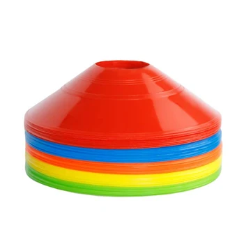  Упаковка из 25 футбольных дисков Пластиковые футбольные разметочные конусы Вне тренировки