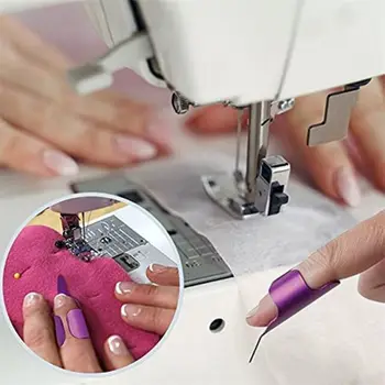  Шитье Толкатель пальцев Перчатки для пальцев Открытые Регулируемый дизайн Швейные аксессуары Легкие инструменты для вышивки крестом