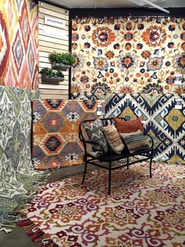 Ковер для гостиной Марокканский американский ретро Искусство Классический коврик для спальни Большая площадь Геометрический утолщающий коврик Декор Аксессуары для дома