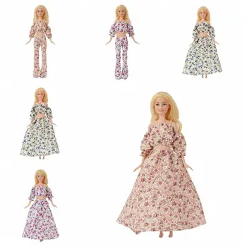 Платье принцессы 30 см Кукольное платье красочное для 11-дюймовой куклы 11-дюймовые куклы БЖД Аксессуары Кукла Ткань Kawaii