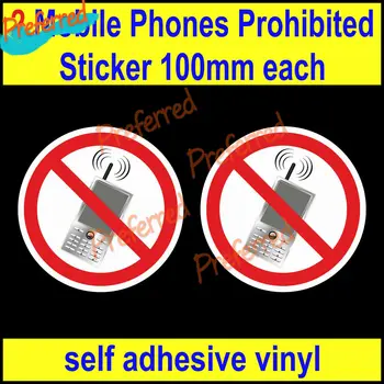 2 Не использовать самоклеящиеся виниловые наклейки для мобильного телефона Автобус Такси Знак для автогонок Ноутбук Шлем Багажник Водонепроницаемые автомобильные наклейки