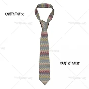 Формальные пастельные домашние зигзагообразные галстуки для бизнеса персонализированные мужские камуфляжные богемные галстуки
