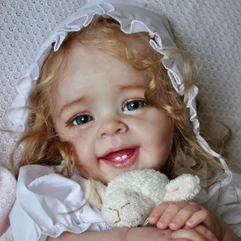 22 дюйма Прекрасный кукольный набор Reborn Yannik с телом Sweet Baby в комплекте COA