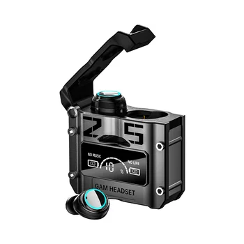 M25 Tws Беспроводная Bluetooth-совместимая гарнитура 5.2 Сенсорный цифровой дисплей Бинауральное шумоподавление Игровые наушники