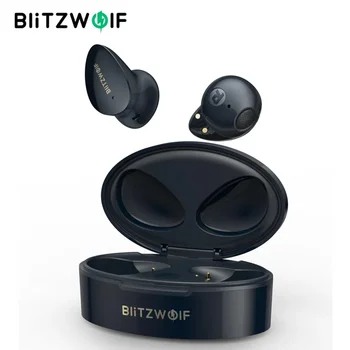 BlitzWolf BW-FPE2 TWS Наушники Bluetooth Наушники 13 мм Большие драйверы AAC HiFi Sound Наушники-вкладыши Наушники с микрофоном