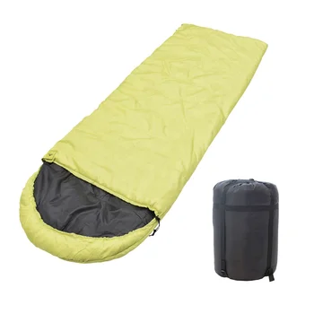 210T Полиэстер 0,3 клетчатый матовый водонепроницаемый спальный мешок конверт рюкзак кемпинг спальный мешок
