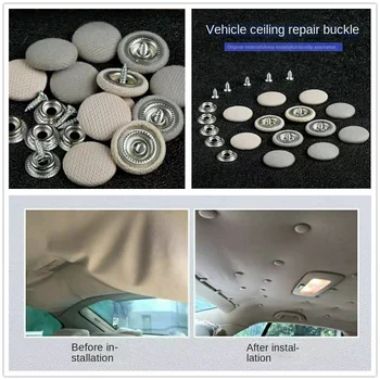  Комплект для ремонта обшивки крыши автомобиля Исправить провисание обшивки потолка Штифт для Honda CRV Accord Odeysey Crosstour FIT Jazz City Civic JADE