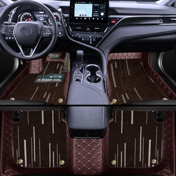 Автомобильные коврики для MERCEDES BENZ S AMG 2 двери 2015-2022 Кожаный коврик для стайлинга салона автомобиля