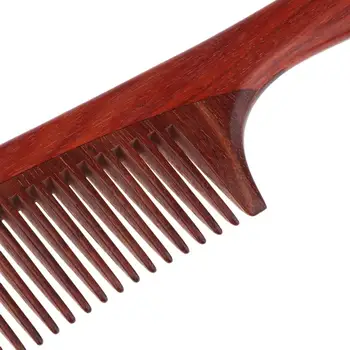  Портативная натуральная антимассажная щетка для расчесывания волос с ручкой