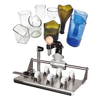 1 комплект инструмента для резки стеклянных бутылок Инструмент для резки стекла для квадратных, круглых бутылок и узких мест с аксессуарами