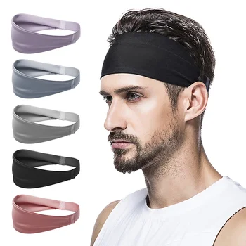 Новая спортивная повязка на голову для бега и фитнеса Повязка для волос Новая баскетбольная мужская и женская спортивная повязка на голову