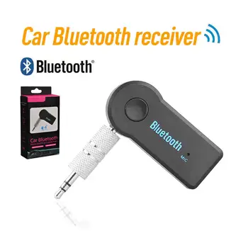 Bluetooth 4.0 Аудио Приемник Передатчик 3,5 мм AUX Стерео Адаптер Для ПК ТВ PSP Телефон Ipad Видеоплеер Авто Громкая связь Звонки