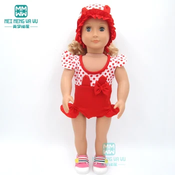 Одежда для куклы подходит 43 см новорожденная кукла и американская кукла модные купальники, детское бикини, гидрокостюм