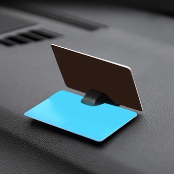 Многофункциональный держатель билета для карт Авто Идентификатор автомобиля IC Clip Черный Дверная панель Клейкие зажимы Стайлинг автомобиля Организация автомобиля