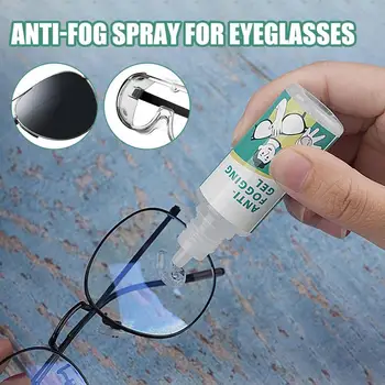 Goggle Anti Fog Spray 15 мл Стойкий спрей без запотевания Безопасные очки Очиститель Многоцелевой туманный спрей для лыжных очков Спортивные очки
