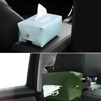  Автомобильная коробка для салфеток Солнцезащитный козырек Спинка сиденья висячего типа Авто Коробка для салфеток Держатель Подлокотник Коробка Для Toyota Scion XA XB XD IQ TC Аксессуары