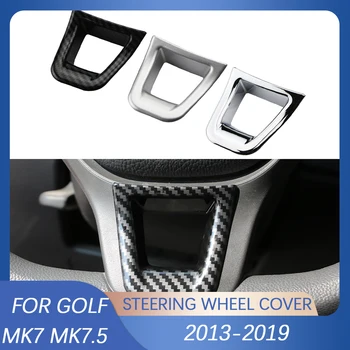 Наклейка украшения на руле автомобиля для Volkswagen VW Golf 7 MK7 7.5 2013-2019 T-cross T-roc 2019-2023 Аксессуары