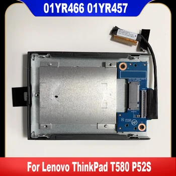 Оригинальный кронштейн для жесткого диска 01YR466 01YR457 с набором кабелей для Lenovo ThinkPad T580 P52S SSD NVMe M.2 Adapter 450.0CW02.0001 SC50Q58222
