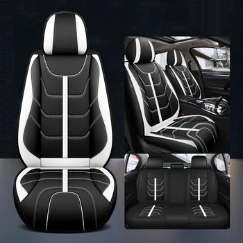 Чехлы на сиденья автомобиля для Haval H6 2022 Jolion Dargo H9 F7 F7x Универсальные кожаные автомобильные аксессуары