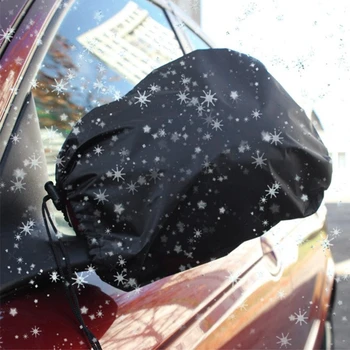 1Pair Автомобильное боковое зеркало заднего вида Защитный чехол Авто Боковое зеркало Защита от замерзания Снег Дождевые чехлы Крышки наружных зеркал