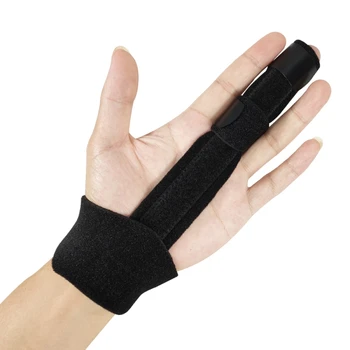 Защитный рукав Травмы Сломанные пальцы Ремень для фиксации рук Регулируемый ремень Спорт Фитнес Безопасность Поддержка Инструменты