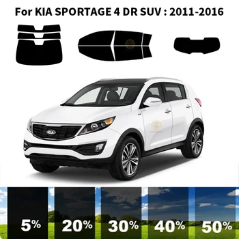  предварительно нарезанная нанокерамика авто УФ тонировка окон комплект автомобильная оконная пленка для KIA SPORTAGE 4 DR SUV 2011-2016