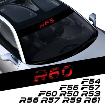 Для Mini R50 R52 R53 R55 R56 R57 R58 R59 R60 R61 F54 F55 F56 F57 F60 Авто Передний Шаблон Наклейки Наклейки Аксессуары