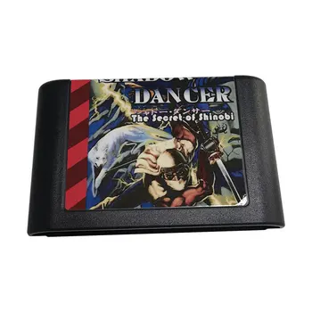 Shadow Dancer - The Secret of Shinobi MD Game Card Для Mega Drive Для Sega Genesis и для оригинальной консоли