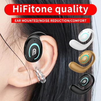 K9 Одноухо Беспроводная OWS Ear-Hook Стерео Bluetooth-совместимая гарнитура Наушники с шумоподавлением Наушники для бега с микрофоном