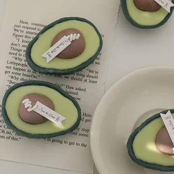 Ароматерапевтическая свеча с авокадо Творческий подарок