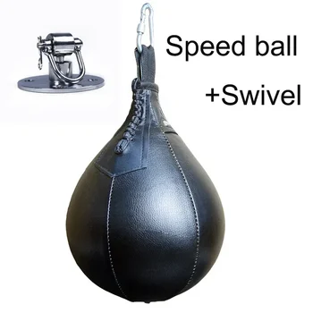  Базовый грушевый мяч для фитнеса Набор поворотных аксессуаров Speedbag Boxeo Boxeo Boxing PU Оборудование Пробивка Тренировочный набор скорости