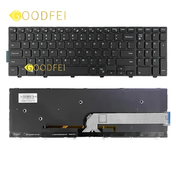 Новинка для Dell Latitude 3550 3560 3570 3580 3588 Клавиатура ноутбука США Черный с подсветкой Аксессуары для ноутбука