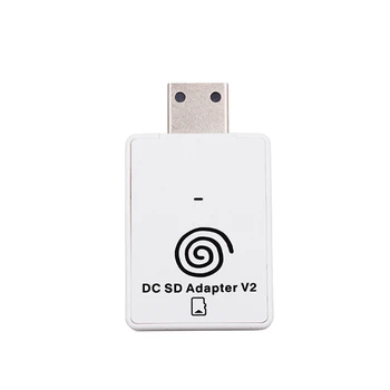 DC SD TF Card Adapter Reader V2 для sega Dreamcast и Диск с загрузчиком DreamShell L41E