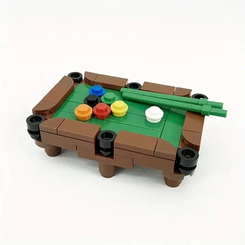  1 шт. Мини-бильярдный стол Строительные блоки Игрушка, Игрушка-головоломка для бильярдного стола, подарок для любителей игрушек