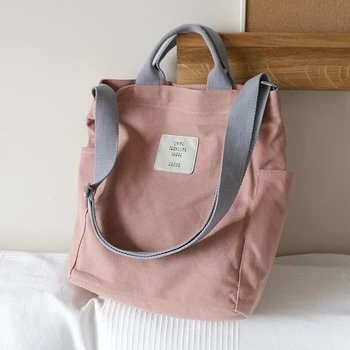 2023 Роскошные дизайнерские женские сумки Литературная холщовая сумка через плечо Простая и свежая сумка-мессенджер Повседневная тканевая сумка Сумка для покупок