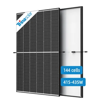 Trina Vertex S Новейшая панель от 415 Вт до 435 Вт Фотоэлектрические панели Солнечные панели для домашней солнечной системы