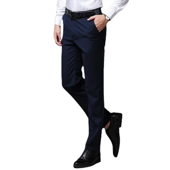2023 Новые мужские спортивные штаны Корейская мода Мужская одежда Высокое качество Мужские черные повседневные брюки Деловой приталенный костюм Брюки
