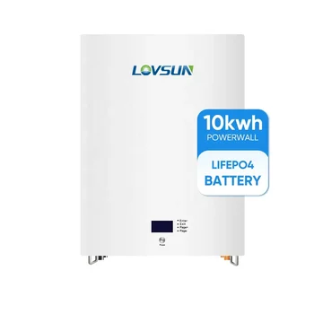 EU Stock LifePO4 Батарея Настенная 5 кВтч 51,2 В 100 Ач Домашняя настенная батарея