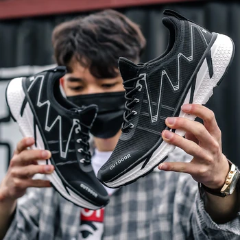 Damyuan Outdoor Hiking Дышащая сетчатая обувь Нескользящая повседневная мужская обувь Удобная обувь для бега 2023 Модная классическая обувь