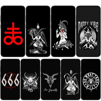 Мягкий чехол Satanic Skull Demon 666 для Xiaomi Redmi Note 11 10 9 8 Pro 9S 10S 11S 9A 9C 9T 10A 10C 8A K50 Чехол для телефона