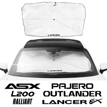 Автомобильный солнцезащитный козырек переднего заднего стекла Аксессуары для интерьера автомобиля для Mitsubishi Lancer Outlander Pajero L200 Ralliart ASX Colt