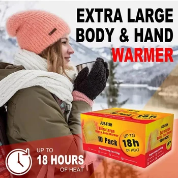  самонагревающийся стикер для тела Теплый пластырь для рук для зимы Многофункциональные грелки для рук для талии, плеч, живота, ног