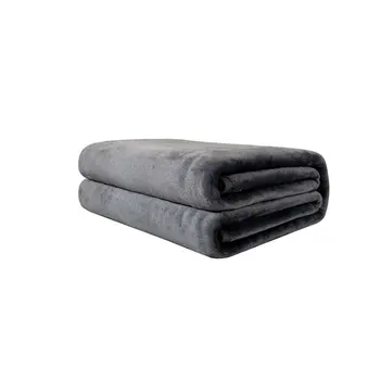 100x150 см Фланелевое одеяло Подшивка Однотонное мягкое легкое в уходе Однослойное двухстороннее флисовое тонкое одеяло Теплая простыня