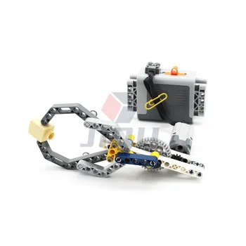 MOC Высокотехнологичный 33 шт. Механический коготь Механическая модель Строительные блоки Кирпичи Совместимые с двигателем PF Set DIY Игрушки