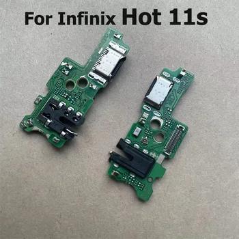 USB Зарядный порт Зарядное устройство Док-станция Разъем Зарядка Гибкий кабель для Infinix Hot 11s