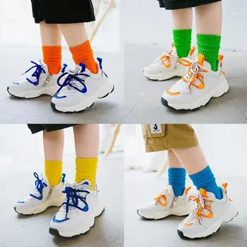 Новая фабрика детских носков оптом хлопковые хлопковые носки Joker candy color хлопчатобумажные носки для мальчиков и девочек.