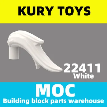 Kury Toys DIY MOC для 22411 10 шт. Детали строительного блока для перьевого хвоста