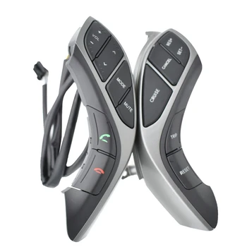 Для Hyundai Elantra 2012-2015 Авто Рулевое колесо Кнопка Аудио Телефон Bluetooth Круиз-контроль Автомобильные переключатели Аксессуары