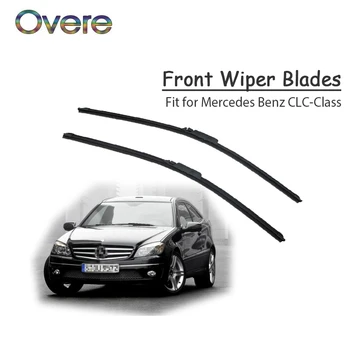 Overe 1 Set Резиновые автомобильные щетки переднего стеклоочистителя для Mercedes Benz CLC Class CL203 CLC 350 320 230 220 200 AMG Оригинальные аксессуары